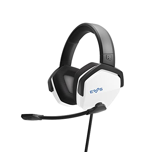 Energy Sistem Gaming Headset ESG 3 White Thunder (Gamer Kopfhörer Deep Bass, Cloth Ear Pads, Crystal Clear Sound) - Weiß Bild 1