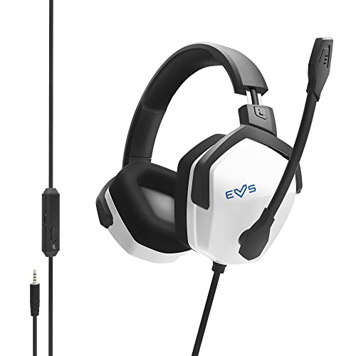 Energy Sistem Gaming Headset ESG 3 White Thunder (Gamer Kopfhörer Deep Bass, Cloth Ear Pads, Crystal Clear Sound) - Weiß Bild 5