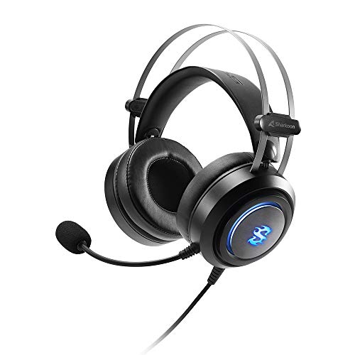 Sharkoon Skiller SGH30 Gaming Headset & CSL-Computer - XXL Speed Gaming Mauspad Titanwolf Schwarz 900 x 400mm - XXL Mousepad - Tischunterlage Large Size, 23032532, größe XXL typ 1 Bild 2