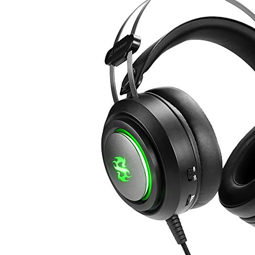 Sharkoon Skiller SGH30 Gaming Headset & CSL-Computer - XXL Speed Gaming Mauspad Titanwolf Schwarz 900 x 400mm - XXL Mousepad - Tischunterlage Large Size, 23032532, größe XXL typ 1 Bild 4