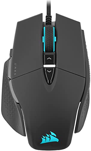 CORSAIR M65 RGB ULTRA Wired Tunable FPS Gaming-Maus - 26.000 DPI - Optische Schalter - Gewichtssystem - AXON Hyper-Processing-Technologie - iCUE-Kompatibel - PC, Mac, PS5, PS4, Xbox - Schwarz Bild 1