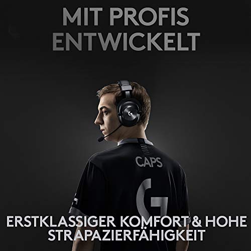 Logitech G PRO X kabelloses Lightspeed Gaming-Headset mit G303 Shroud Edition kabellose Gaming-Maus Bild 3
