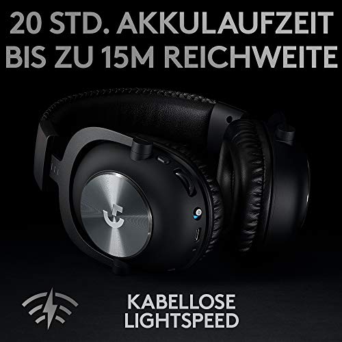 Logitech G PRO X kabelloses Lightspeed Gaming-Headset mit G303 Shroud Edition kabellose Gaming-Maus Bild 4