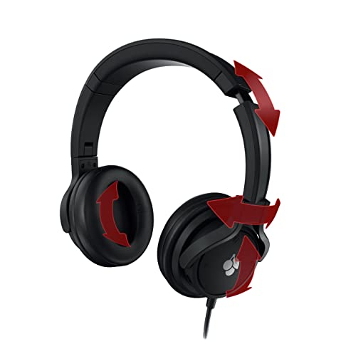 CHERRY HC 2.2, Kabelgebundenes USB-Headset für Gaming, Office & Multimedia, 50-mm Treiber, 7.1 Surround Sound, Abnehmbares Mikrofon, Bequem, Faltbar, Schwarz Bild 5