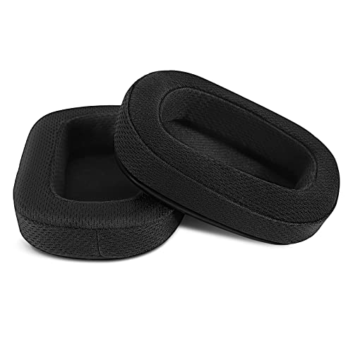 Yizhet 1 Paar Ersatz Ohrpolster Kompatibel mit Logitech G933 Logitech G633 Gaming Headset (Schwarz) Bild 1