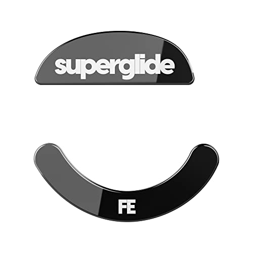 Superglide – Schnellste und glatteste Mausfüße/Skates aus ultrastarkem, makellosem Glas, superschnelle, Glatte und langlebige Sohle für Pulsar Xlite Wireless / V2 & V2 Mini Wireless Gaming-Maus Bild 1