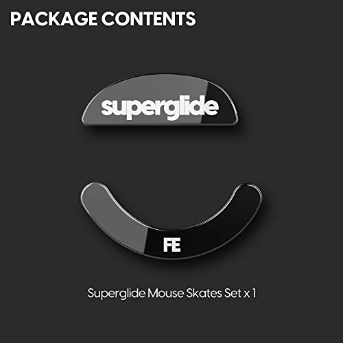 Superglide – Schnellste und glatteste Mausfüße/Skates aus ultrastarkem, makellosem Glas, superschnelle, Glatte und langlebige Sohle für Pulsar Xlite Wireless / V2 & V2 Mini Wireless Gaming-Maus Bild 6