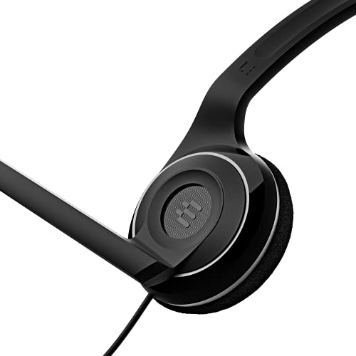 EPOS EDU 12 USB-On-Ear-Stereo Headset mit Mikrofon 10er Pack, Kopfhörer mit Kabel, Inline-Lautstärke, Stummschaltung & Mikrofon-Rauschunterdrückung, Hochwertig, für Laptop, PC, Mac - Online-Anrufe Bild 3