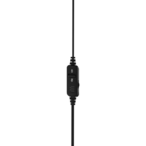 EPOS EDU 12 USB-On-Ear-Stereo Headset mit Mikrofon 10er Pack, Kopfhörer mit Kabel, Inline-Lautstärke, Stummschaltung & Mikrofon-Rauschunterdrückung, Hochwertig, für Laptop, PC, Mac - Online-Anrufe Bild 4