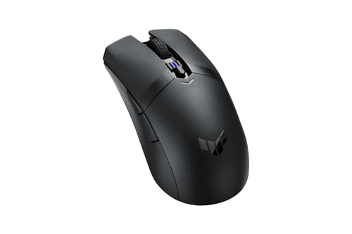 ASUS TUF Gaming M4 Wireless optische Gaming-Maus (kabellos, beidhändig, 12.000 DPI-Sensor, DPI-Taste, Aura Sync, sechs programmierbare Tasten) Bild 1