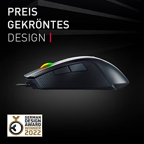 CHERRY MC 2.1, Kabelgebundene Gaming-Maus für Rechtshänder, Pixart Sensor bis 5000 DPI, Programmierbare Tasten, RGB-Beleuchtung, Onboard-Memory, Schwarz Bild 3