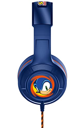 OTL Technologies Pro G4 Sega Moderne Sonic The Hedgehog Kopfhörer, Blau und Orange, Extra Large Bild 6