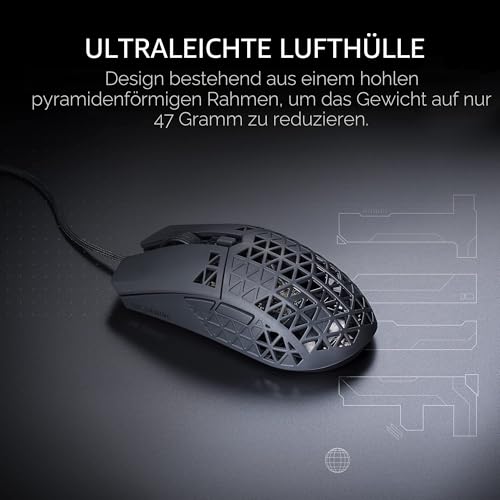 ASUS - TUF Gaming M4 Air - Souris filaire Pour Gamer - ambidextre - capteur optique 16 000 DPI - 6 boutons programmables - Coque ultralégère - Protection hydrofuge IPX6 Bild 2