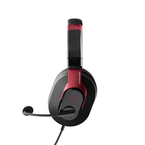 Austrian Audio PG16 Pro Gaming Headset mit Mikrofon (Gaming Kopfhörer, hochauflösender Sound, Memory-Foam-Ohrpolster, abnehmbares 1,4 m langes Kabel), Schwarz/Rot Bild 2