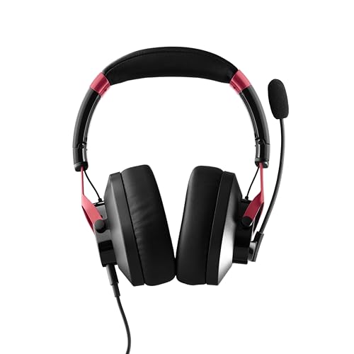 Austrian Audio PG16 Pro Gaming Headset mit Mikrofon (Gaming Kopfhörer, hochauflösender Sound, Memory-Foam-Ohrpolster, abnehmbares 1,4 m langes Kabel), Schwarz/Rot Bild 3