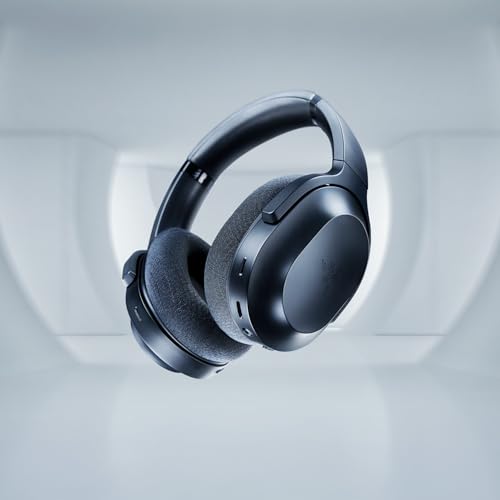 Razer Barracuda - Kabelloses Multiplattform-Headset für Gaming und Mobile Geräte (SmartSwitch Dual Wireless, Geräuschunterdrückendes Mikrofon, Triforce-Treiber 50mm, USB-C) Schwarz Bild 2