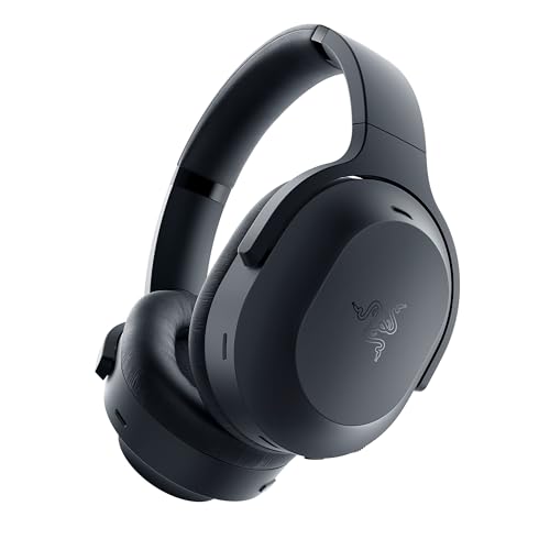 Razer Barracuda Pro - Kabelloses Gaming-Headset mit Hybrid ANC (THX Achromatic Audio Amplifier, Triforce 50mm Treiber, Integriertes Beamforming Noise-Cancelling Mic) Schwarz Bild 1