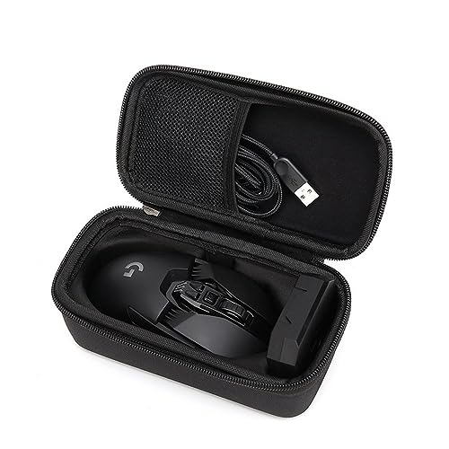 Yunseity Maustasche für G502 Gaming-Maus, Tragbare Harte Eva-Reise-Aufbewahrungstasche, Stoßfeste Schwarze Tragetasche Bild 1