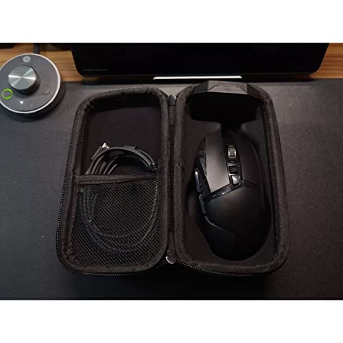 Yunseity Maustasche für G502 Gaming-Maus, Tragbare Harte Eva-Reise-Aufbewahrungstasche, Stoßfeste Schwarze Tragetasche Bild 6