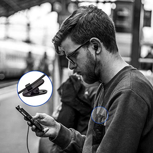 GAMURRY Kabelgebundene In Ear 3,5 mm Klinke Kopfhörer, Stereo Ohrhörer mit Mikrofon & Fernsteuerung Bass-Sound Ohrhörer, HD-Anrufe, Geräuschunterdrückung, Für Android Iso Windows, Smartphones, MP3 Bild 4