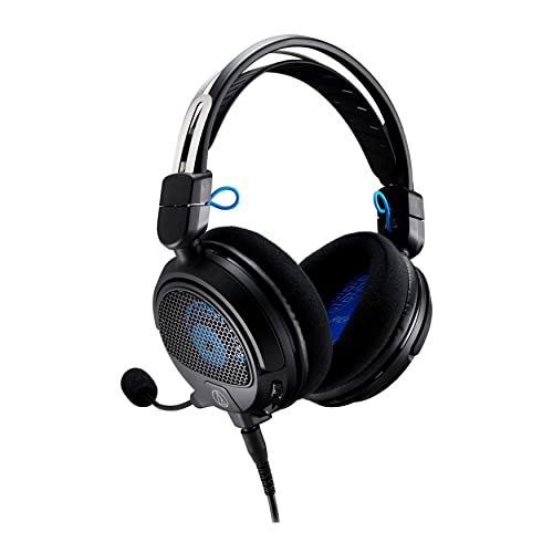 Audio-Technica ATH-GDL3BK Open-Back Lightweight Gaming Headset with Boom Mic (Black) Bild 3