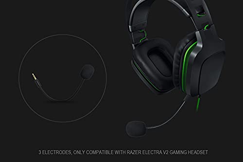 Ersatz-Spielmikrofon für Razer Electra V2 Gaming-Headset auf PS4 PS5 Xbox One PC, abnehmbares 3,5-mm-Boom-Mikrofon Bild 3