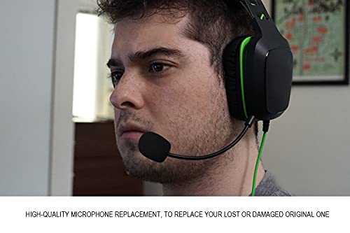 Ersatz-Spielmikrofon für Razer Electra V2 Gaming-Headset auf PS4 PS5 Xbox One PC, abnehmbares 3,5-mm-Boom-Mikrofon Bild 6
