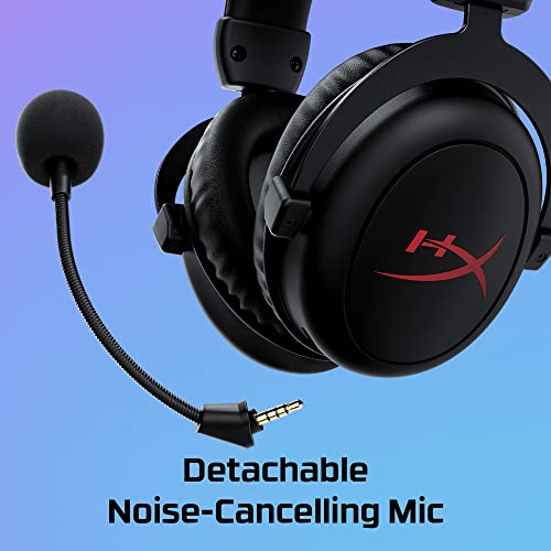 HyperXCloud Core-KabellosesGaming-HeadsetfürPC,DTSHeadphone:XSpatialAudio,Memoryschaum-Ohrpolster,robusterAluminiumrahmen, Schwarz Kabellos Wi-Fi Bild 5