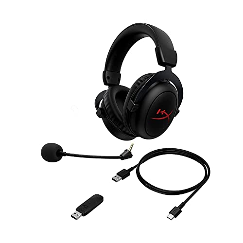 HyperXCloud Core-KabellosesGaming-HeadsetfürPC,DTSHeadphone:XSpatialAudio,Memoryschaum-Ohrpolster,robusterAluminiumrahmen, Schwarz Kabellos Wi-Fi Bild 6