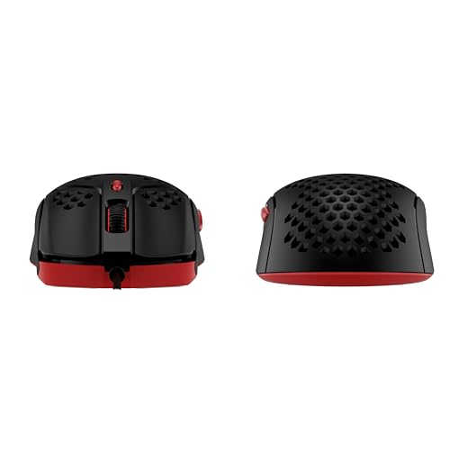 HyperX Pulsefire Haste Gaming-Maus – Ultraleicht, 59g, Wabenschale, Hex-Design, Hyperflex-Kabel, bis zu 16.000 DPI, 6 programmierbare Tasten Weiß/Rosa Einheitsgröße Bild 5