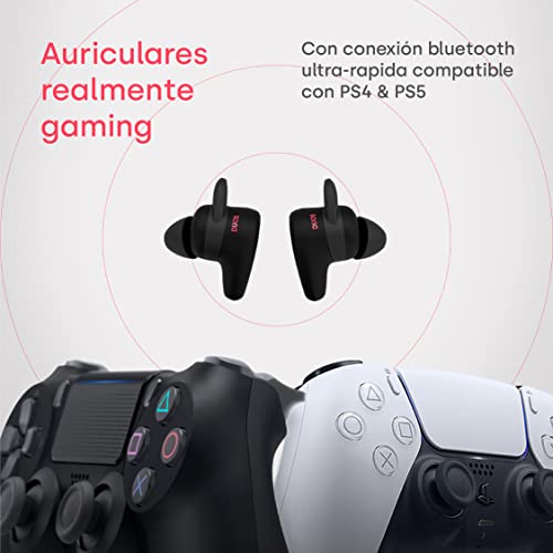 Remotto Duos - Kabelloses Headset mit mehr als 8 Stunden Akkulaufzeit, PS4 und PS5-kompatibel, Gaming-Headset mit Mikrofon und Geräuschunterdrückung, Bluetooth-Verbindung Bild 2