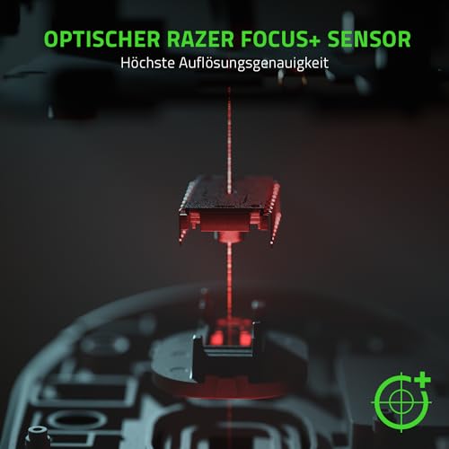 Razer Viper 8K Hz - Beidhändige E-Sport Gaming Maus mit 8000 Hz HyperPolling Technologie (Optischer Fokus + Sensor mit 20K DPI, 2nd Gen Optical Mouse Switches, 71g Leichtes Design) ESL Ed. Bild 5
