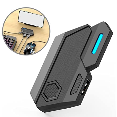 Wivarra Gamepad Mobile PUBG Controller Gaming Tastatur Maus Konverter für IOS Android Game, Mix Bild 7