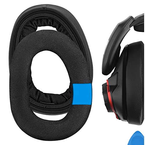 Geekria Ersatz-Ohrpolster für Sennheiser GSP 600, GSP 670, GSP 500, professionelle Gaming-Kopfhörer, Headset-Ohrpolster, Reparaturteile (schwarz) Bild 1