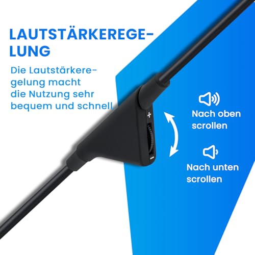 A10 A40 Ersatzkabel 2m, Ersatz-Audio-Aux-Kabel mit Lautstärkeregler für Astro A10/A30/A40 Headset PS5/PS4/Xbox One/Serie S/X/PC/Smartphone über eine 3,5-mm-Buchse Bild 4