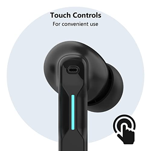 Kabellose SW4-Kopfhörer für PC/Computer/Laptop/Handy, Dongle & Bluetooth, niedrige Latenz von 40 ms, 4 Mikrofone in Kopfhörern für PC, Gaming, Arbeitskopfhörer Bild 7
