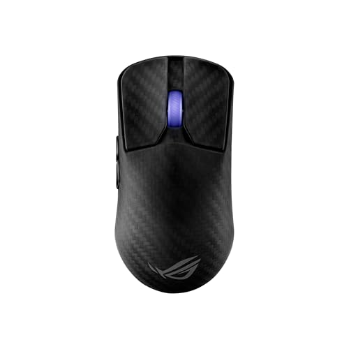 ASUS ROG Harpe Ace Extreme kabellose ESport Gaming Maus (47 Gramm, optischer Sensor ROG AimPoint Pro, 42.000 dpi, optische ROG Micro Switches, Glasmausfüße, ROG Polling Rate Booster 8.000 Hz, schwarz) Bild 1