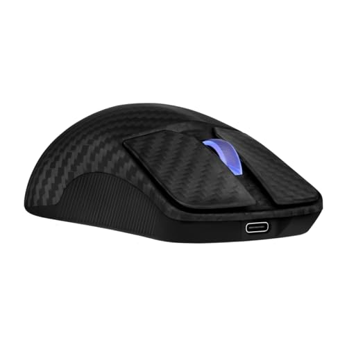 ASUS ROG Harpe Ace Extreme kabellose ESport Gaming Maus (47 Gramm, optischer Sensor ROG AimPoint Pro, 42.000 dpi, optische ROG Micro Switches, Glasmausfüße, ROG Polling Rate Booster 8.000 Hz, schwarz) Bild 4