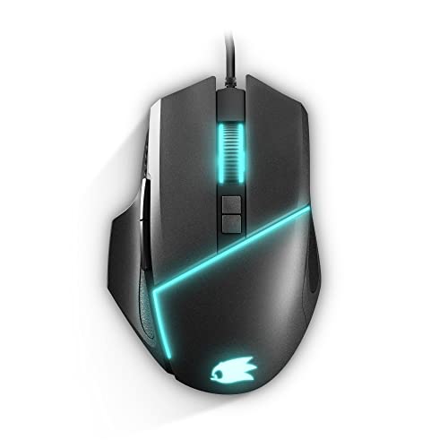 Energy Sistem Gaming Mouse ESG M2 Sonic Ergonomische Gamer-Maus (6400 DPI, USB, RGB-LED-Leuchten, 8 anpassbare Tasten), Mehrfarbig Bild 3