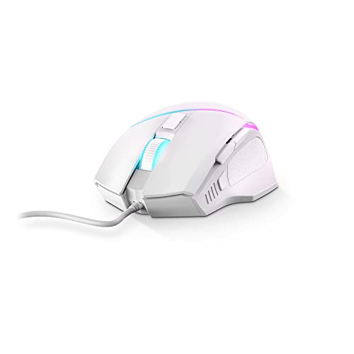 Energy Sistem Gaming Mouse ESG M2 Sniper-Ninja Gamer-Maus mit Konfigurierbarer RGB LED-Beleuchtung und brutaler Beschleunigung. Ergonomisch 6400dpi, USB, 8 konfigurierbare Tasten Bild 1