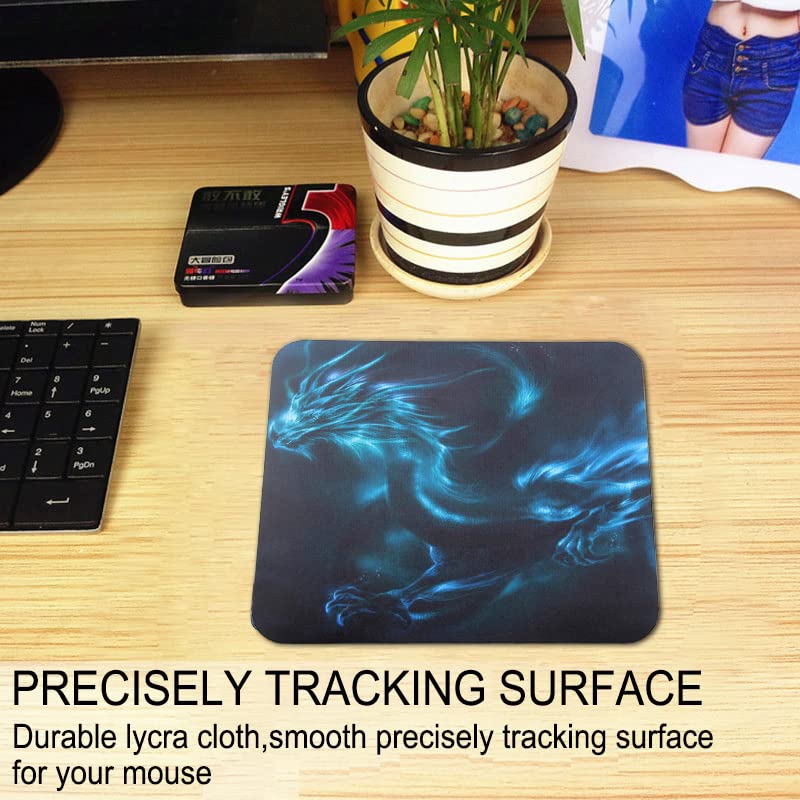 Mousepad Gaming Office Mauspad mit Designs 24 x 20 x 0,3 cm für Computer, Laptop (2353) Bild 3