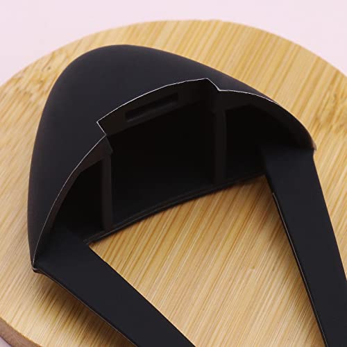 Create idea 1 Paar Cat Ears Over-Ear-Kopfhörer aus Silikon, niedliche Dekoration, verstellbare Riemen, Befestigungszubehör für Video Live Gaming Kopfhörer Schwarz Bild 6