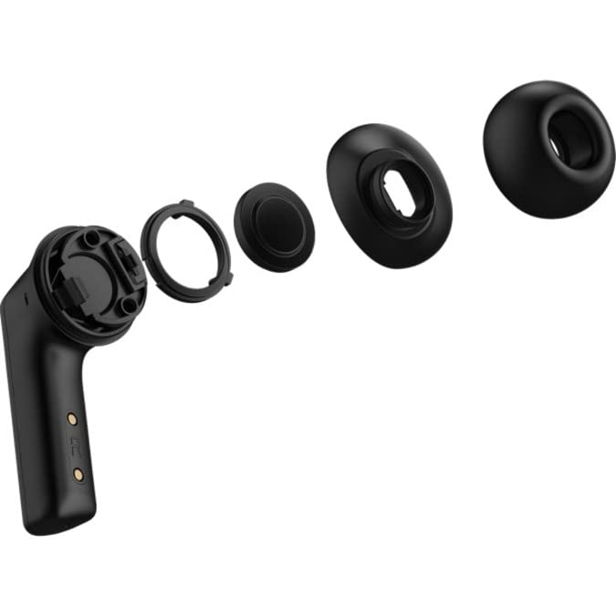 ASUS ROG Cetra True Wireless Gaming-Ohrhörer, Bluetooth-Ohrhörer mit niedriger Latenz, aktive Geräuschunterdrückung, 27 Stunden Akkulaufzeit, IPX4 wasserdicht, Kopfhörer mit kabellosem Laden, Schwarz Bild 4