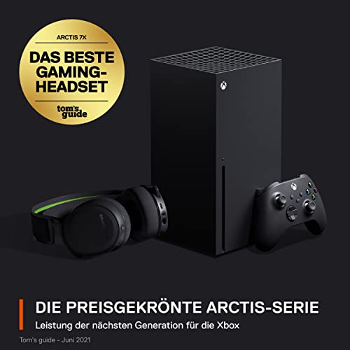 SteelSeries Arctis 7X+ - Wireless Gaming-Headset - Verlustfreie 2,4 GHz-Verbindung - 30 Stunden Akkulaufzeit - USB-C - Für Xbox, PC, PS5, PS4, Mac, Android und Switch Bild 2