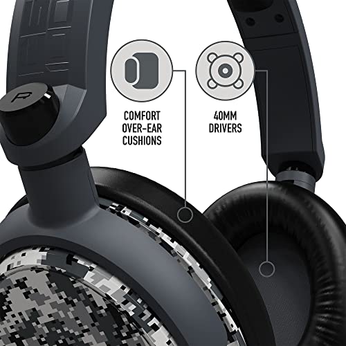 Stealth C6-100 Gaming Headset Urban Grey Digital Camo, Multi-Plattform kompatibel mit XBox One, Serie S/X, PS4/5, Handy und Tablet mit leistungsstarken 40-mm-Lautsprechern, 3.5-mm-Klinkenstecker Bild 4