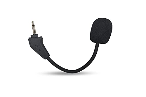 Alphatec Ersatz-Spielmikrofon für Corsair HS50 HS60 HS70 HS70 SE-Serie Stereo-Gaming-Headset auf PS4 PS5 Xbox One PC, abnehmbares 3,5-mm-Boom-Mikrofon mit Geräuschunterdrückung Bild 1