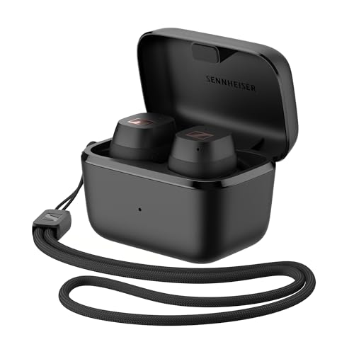 Sennheiser Sport True Wireless Ohrhörer – Bluetooth-In-Ear-Ohrhörer für einen sportlichen Lebensstil, Musikhören und Telefonieren mit Adaptable Acoustics-Funktion und Noise Cancellation, Schwarz Bild 2
