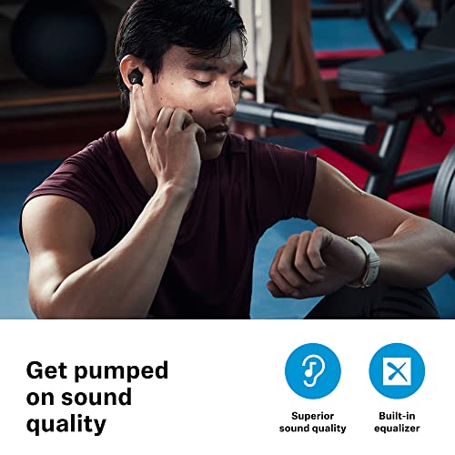 Sennheiser Sport True Wireless Ohrhörer – Bluetooth-In-Ear-Ohrhörer für einen sportlichen Lebensstil, Musikhören und Telefonieren mit Adaptable Acoustics-Funktion und Noise Cancellation, Schwarz Bild 4