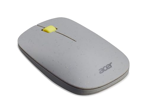 acer Vero Maus AMR020 - Maus kabellos (2.4GHz Funkmaus, 1200 DPI, Smart-Power-Management, ergonomische Maus für rechts und Links Händer, leises Mausrad, 30% PCR-Kunststoffanteil) grau Bild 1