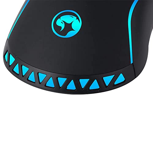 Marvo M359 800-3200 DPI Gaming-Maus mit RGB-Beleuchtung, Schwarz Bild 2